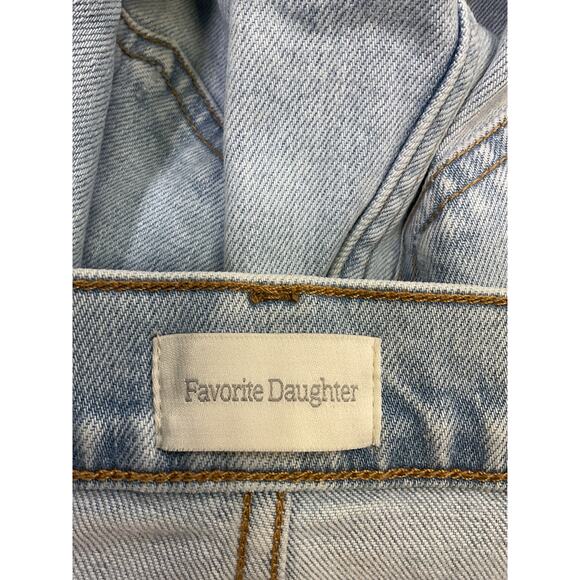 Favorite Daughter 'Valentina' Blue Super High Rise Tower Denim Jean Size 27 - Picture 4 of 5